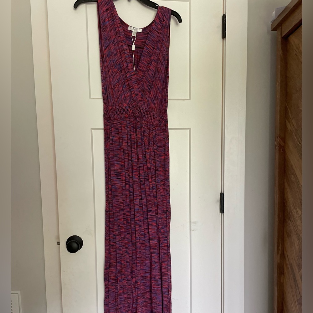 Spense Women Sleeveless Maxi Dress Stretch Casual Formal Size Medium